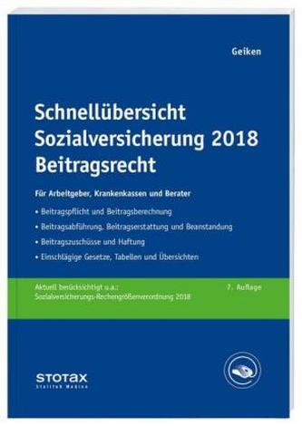 Beitragsrecht 2018