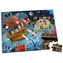 Dětské puzzle Lovci pokladů Janod v kulatém kufříku 36 dílů od 4 - 7 let
