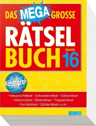 Das megagroße Rätselbuch. Bd.16