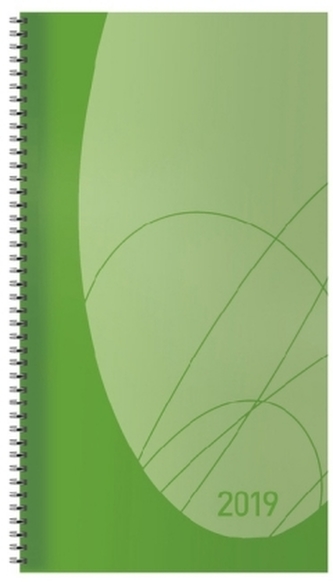Taschenkalender Modus XL Flexi Colourlux grün 2019
