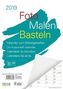 Foto-Malen-Basteln A4 weiß Notice 2019