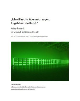 Ich will nichts über mich sagen. Es geht um die Kunst