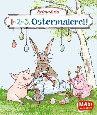 krima & isa - 1-2-3, Ostermalerei!