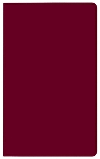 Taschenkalender Modus XL geheftet PVC burgund 2019