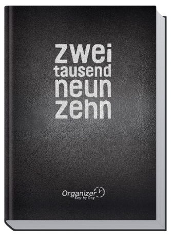Organizer Day by Day A5 12 Monate 2019