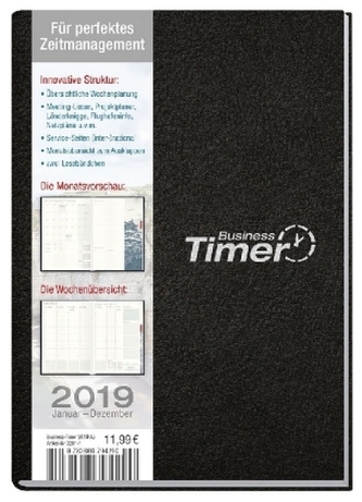 Business-Timer A5 12 Monate 2019
