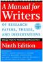 Manual for Writers of Research Papers, Theses, and Dissertations