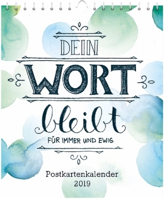 Dein Wort 2019 - Postkartenkalender
