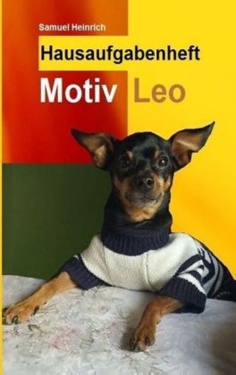 Samuel Heinrich Hausaufgabenheft Motiv Leo