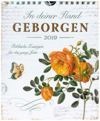 In deiner Hand geborgen 2019 - Postkartenkalender