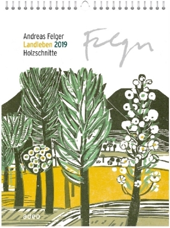 Landleben 2019 - Holzschnitte, Wandkalender