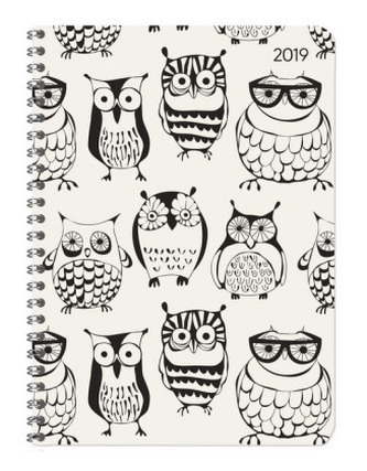 Ladytimer Ringbuch Owls 2019
