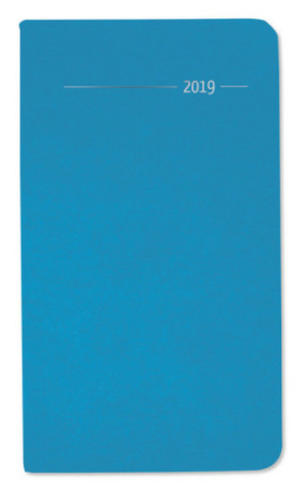 Taschenkalender Silk Line Aqua 2019