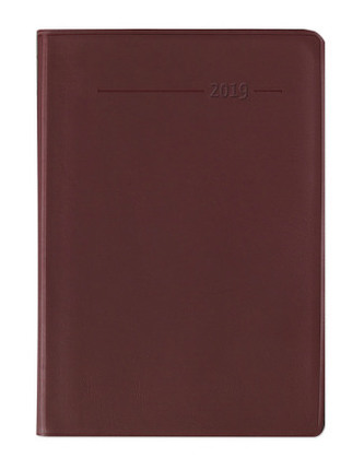 Taschenkalender rot 2019