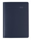 Buchkalender Balacron blau 2019