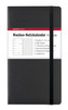Wochen Notizkalender 18 Monate klein Black 2019