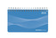 Mini-Querkalender blau 2019