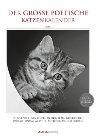 Der große poetische Katzenkalender 2019