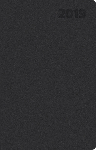Agenda Tizio Flexicover schwarz S 2019