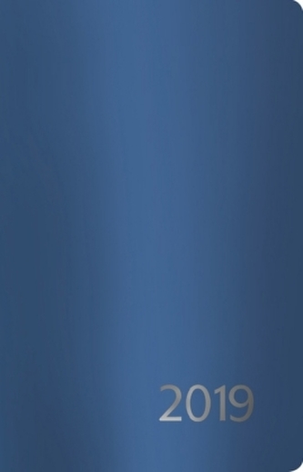 Agenda Metallic blau S 2019