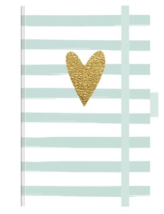 Premium Notes Small Heart Glamour