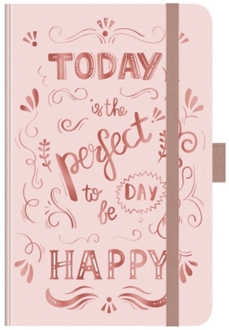 Premium Notes Small Rose Gold TypoArt