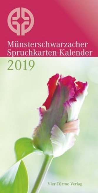 Münsterschwarzacher Spruchkarten-Kalender 2019