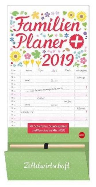 Familienplaner plus Tasche 2019