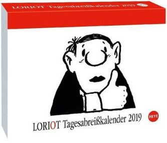 Loriot Tagesabreißkalender 2019