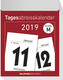 Tagesabreißkalender L 2019
