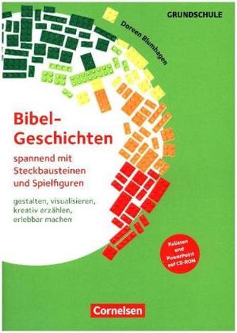Bibelgeschichten spannend mit Steckbausteinen und Spielfiguren, m. CD-ROM
