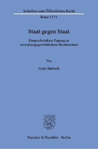 Staat gegen Staat.