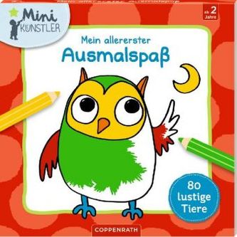 Mein allererster Ausmalspaß - 80 lustige Tiere