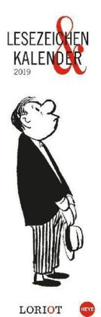 Loriot Lesezeichen & Kalender 2019