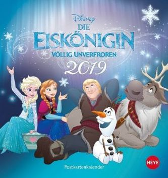 Disney Die Eiskönigin Postkartenkalender  2019