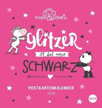 Hope & Gloria Postkartenkalender 2019