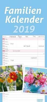 Familienkalender Blumen 2019