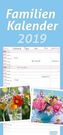 Familienkalender Blumen 2019