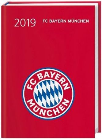 FC Bayern München 17-Monats-Kalenderbuch A6 2019
