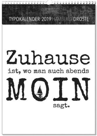Typokalender Hamburg 2019