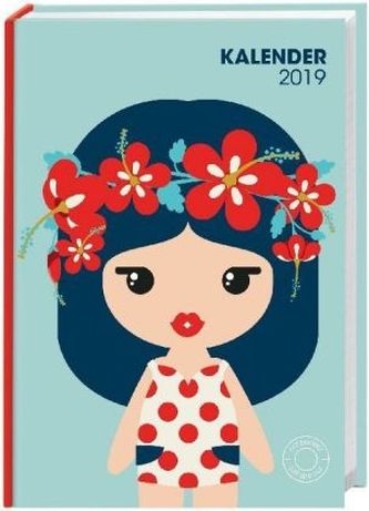lil' ledy 17 Monatskalenderbuch A6 2019