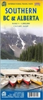 International Travel Map ITM Touristische Karte Southern British Columbia & Alberta