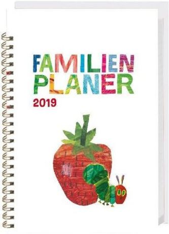 Die kleine Raupe Nimmersatt Familienplaner-Buch A5 2019