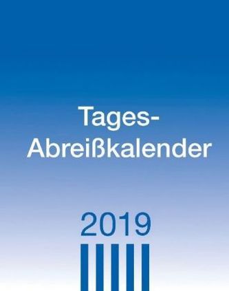 Tagesabreißkalender klein 2019
