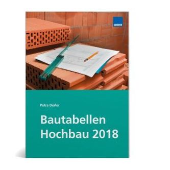 Bautabellen Hochbau 2018