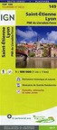 IGN Karte, Tourisme et vélo Lyon St-Étienne