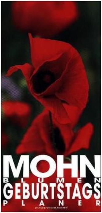 Geburtstagsplaner Mohn