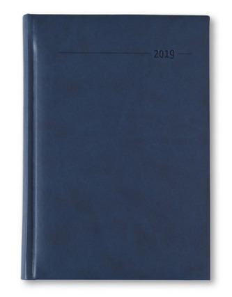 Buchkalender Tucson blau 2019