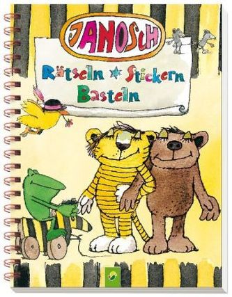Janosch Rätseln Stickern Basteln