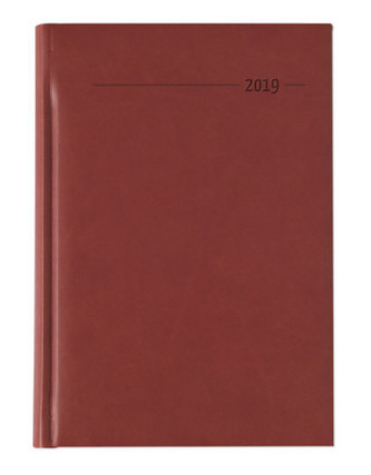 Buchkalender Tucson rot 2019